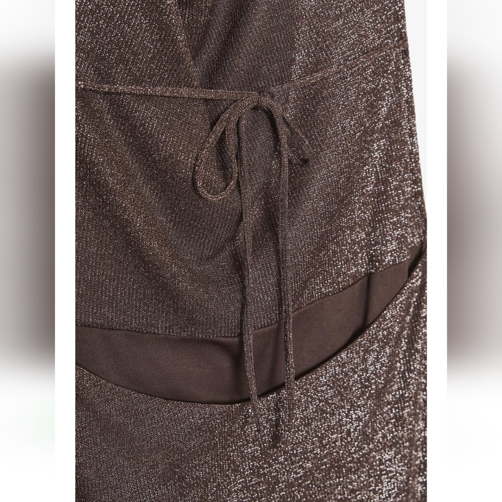 Zara Open Back Metalic Thread Dress - Picture 12 of 12